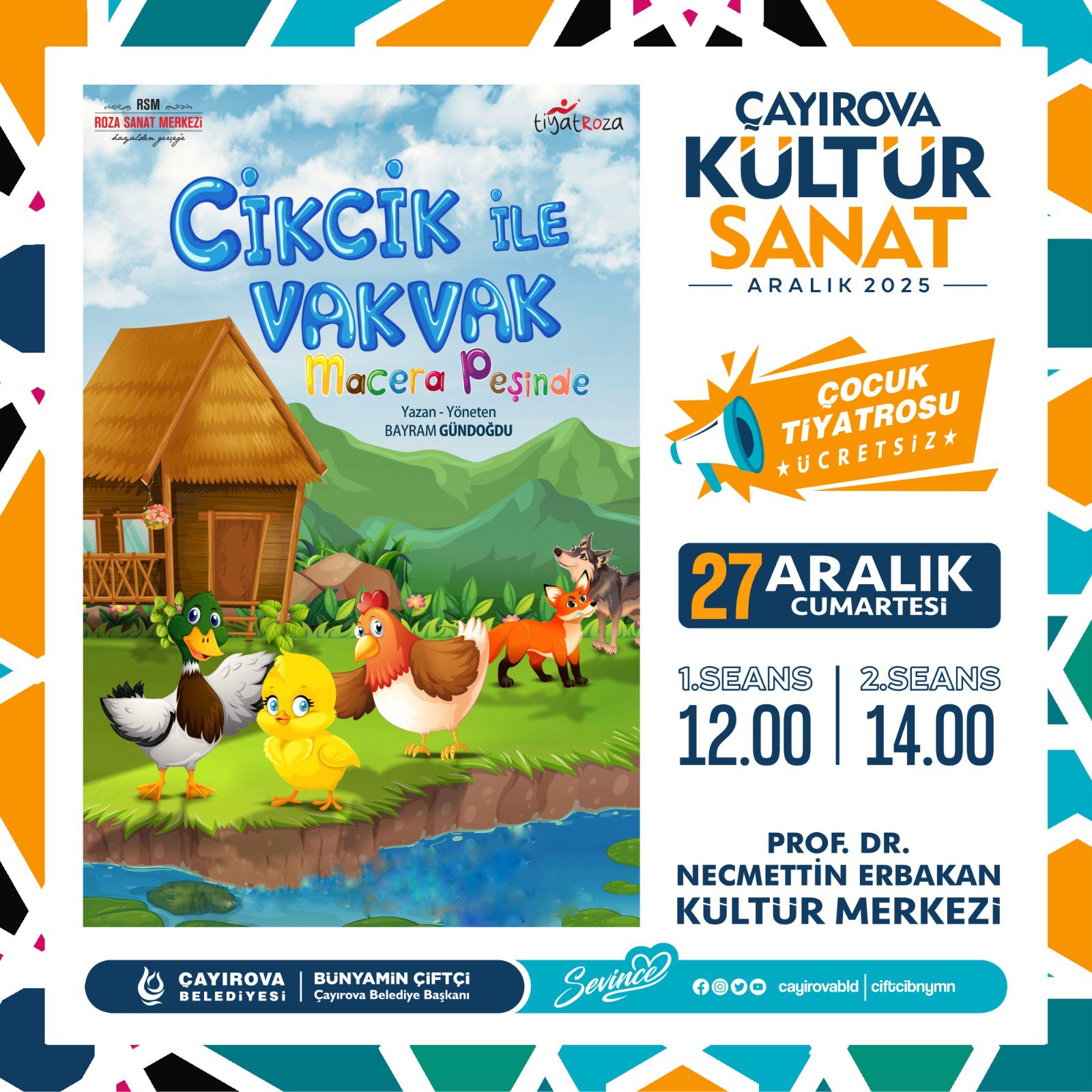 Civciv ile Vakvak Macera Peşinde