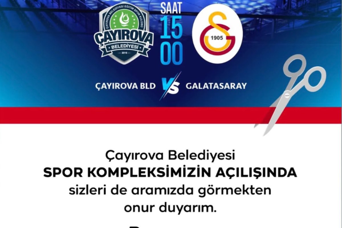 Çayırova Belediyesi Spor Kompleksi kapılarını açıyor