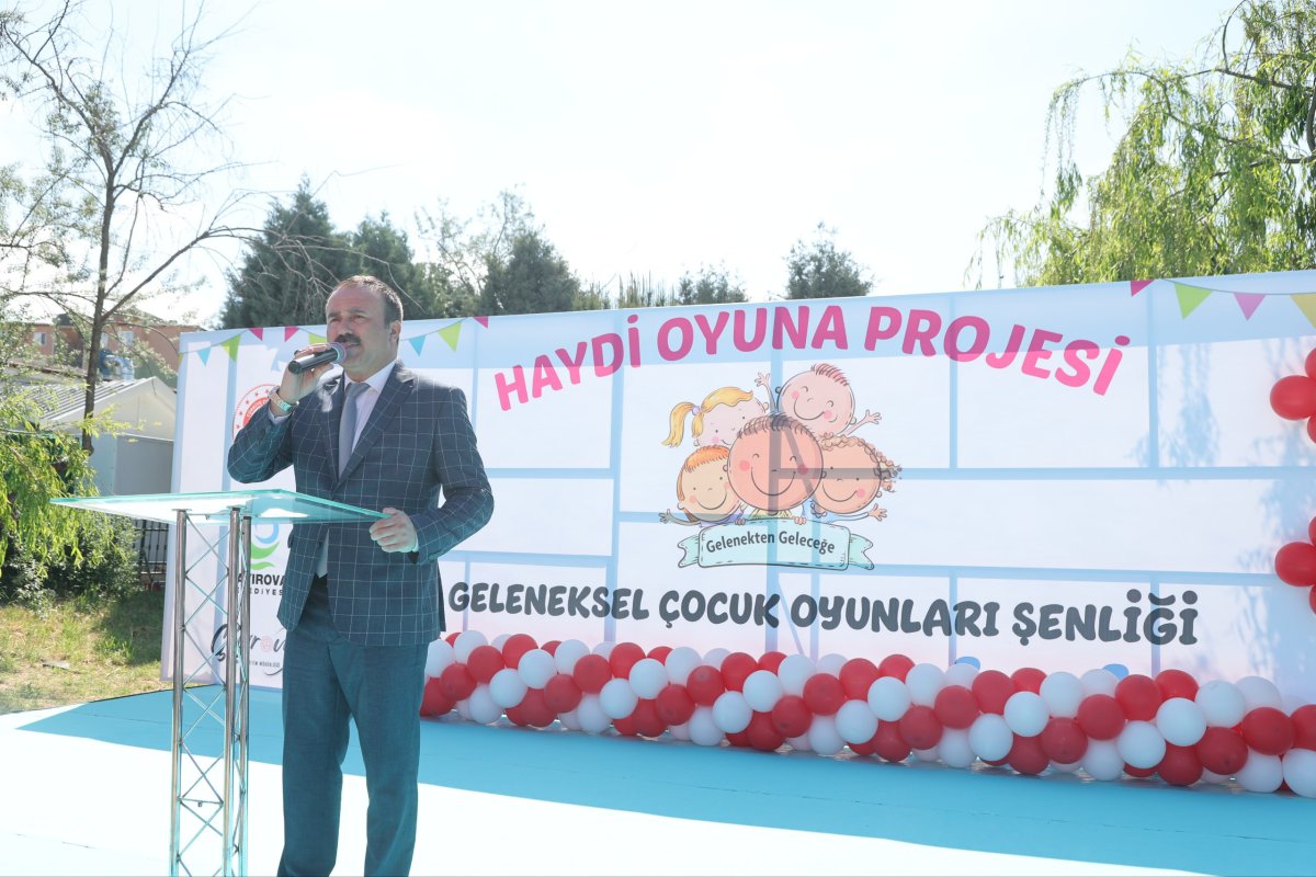 Çayırova’da Geleneksel Çocuk Oyunları Şenliği neşesi