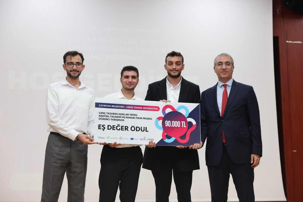  Yourban Projesi Genç Tasarım Yarışması ödül töreni gerçekleştirildi   