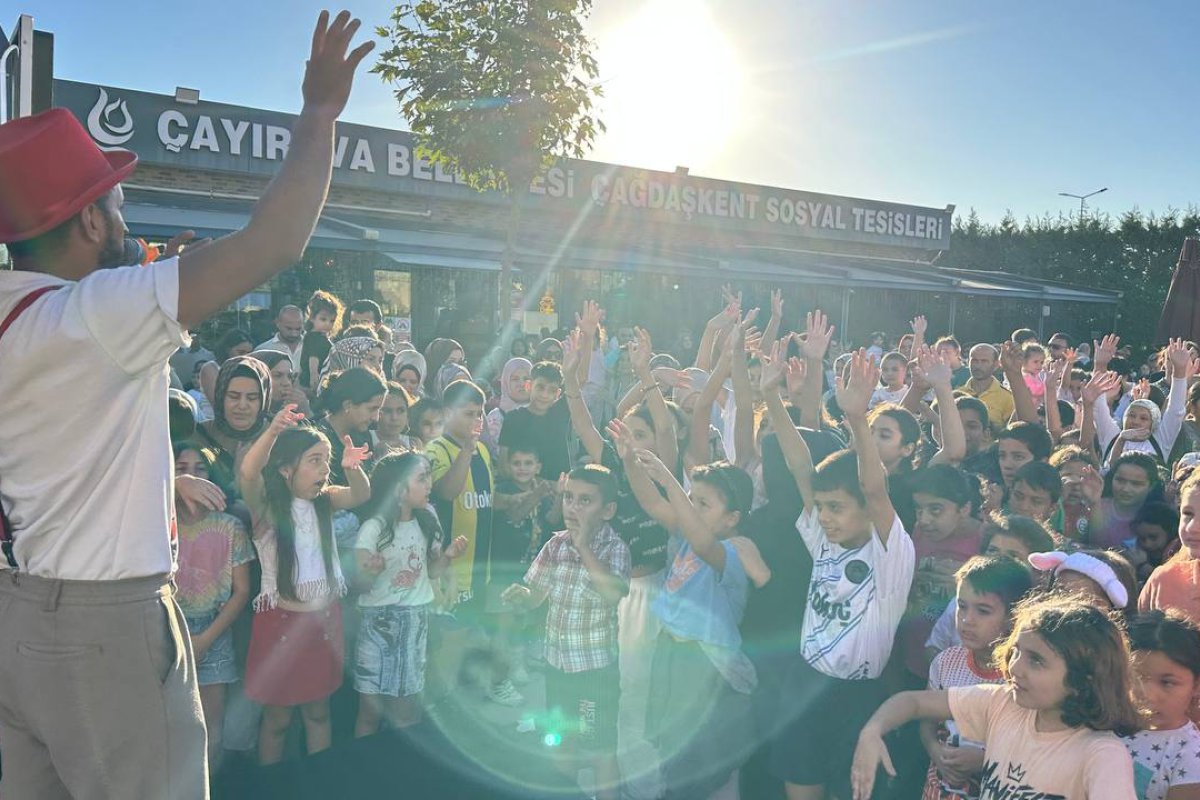 Çayırovalı çocuklar, ‘Yaza veda, eğlenceye merhaba’ etkinliğinde buluştu