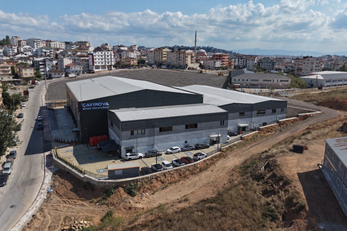 Çayırova Belediyesi Spor Kompleksi kapılarını açıyor