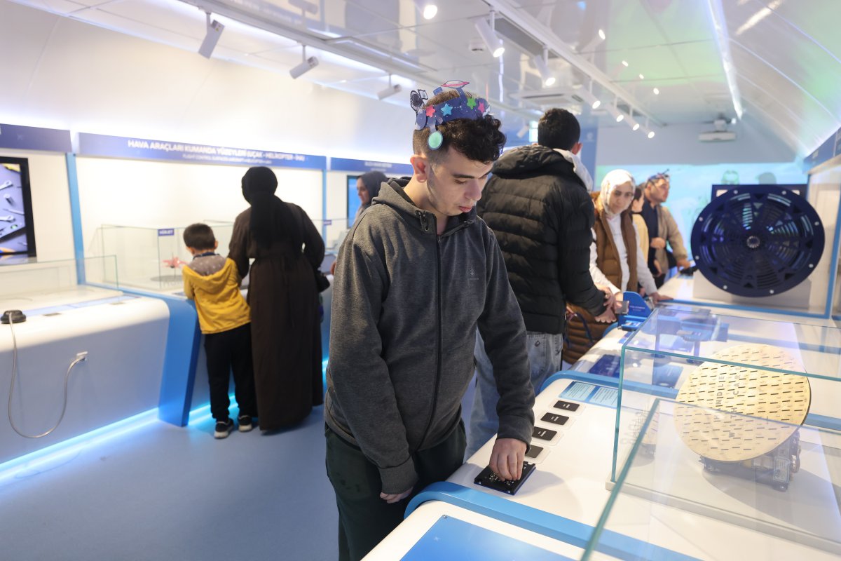 Özel öğrenciler, Uçak Park’ı ziyaret etti