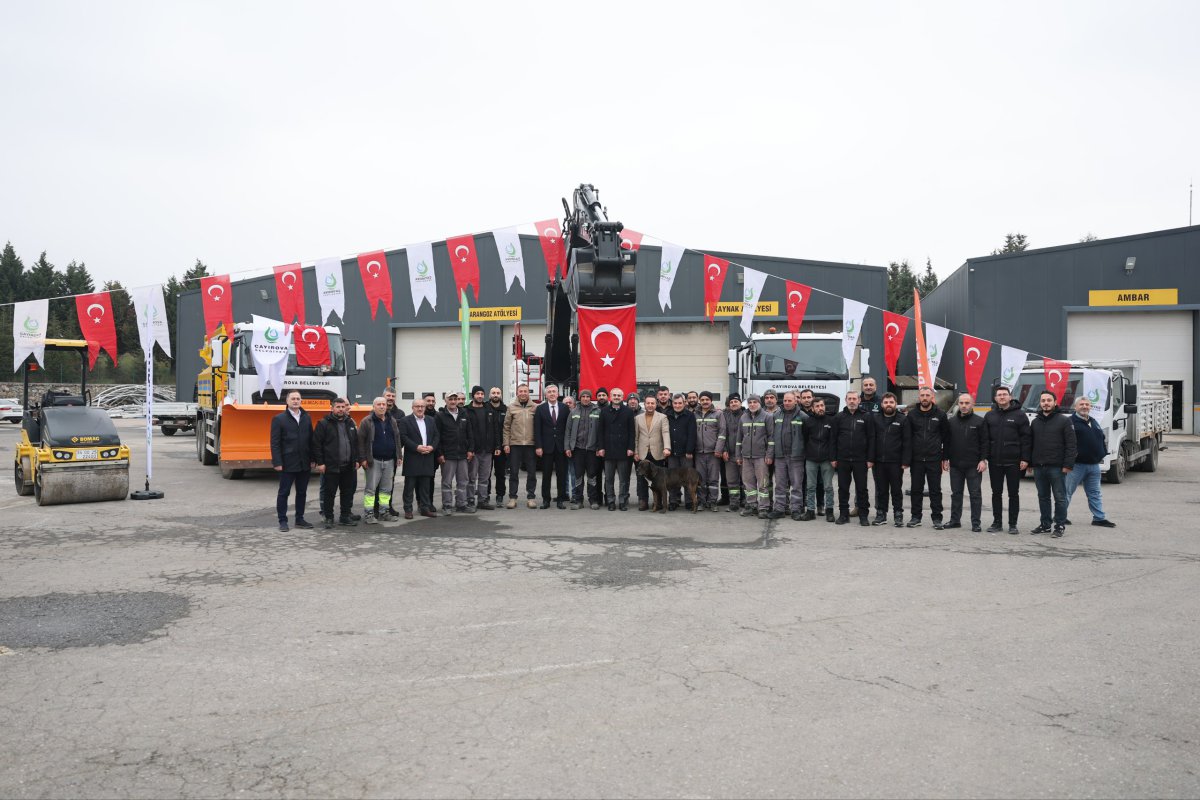 Çiftçi, “İş makineleri filomuzu güçlendirmeye devam ediyoruz”