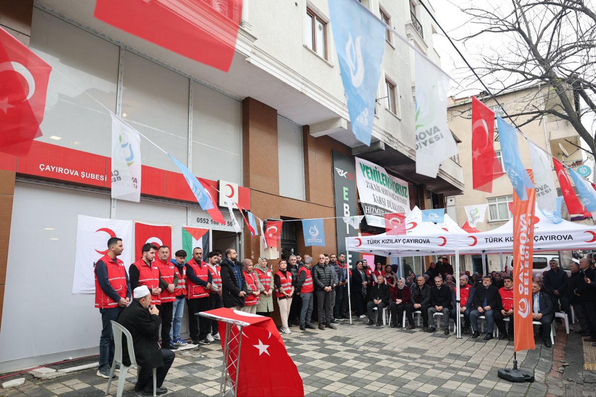Çayırova’dan Gazze’ye kardeşlik eli uzandı