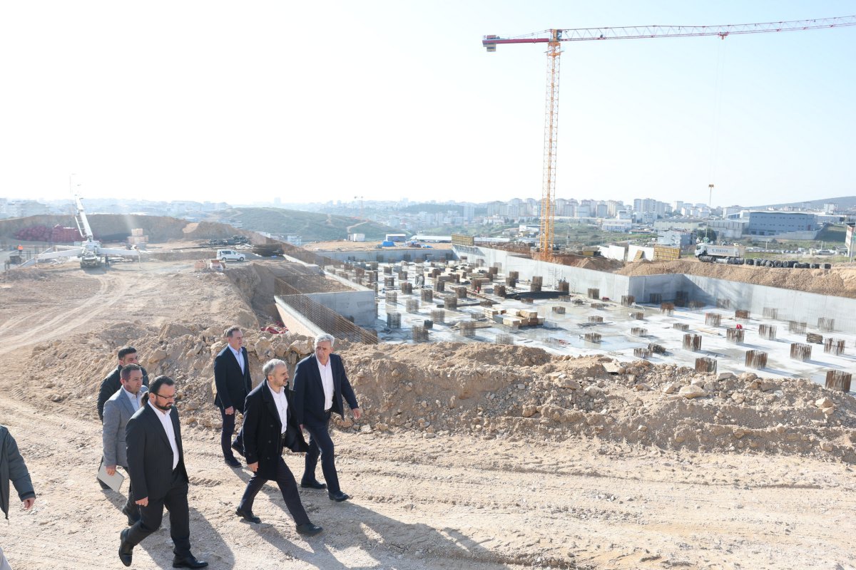 Çiftçi, “Hastane inşaatı hızla devam ediyor”