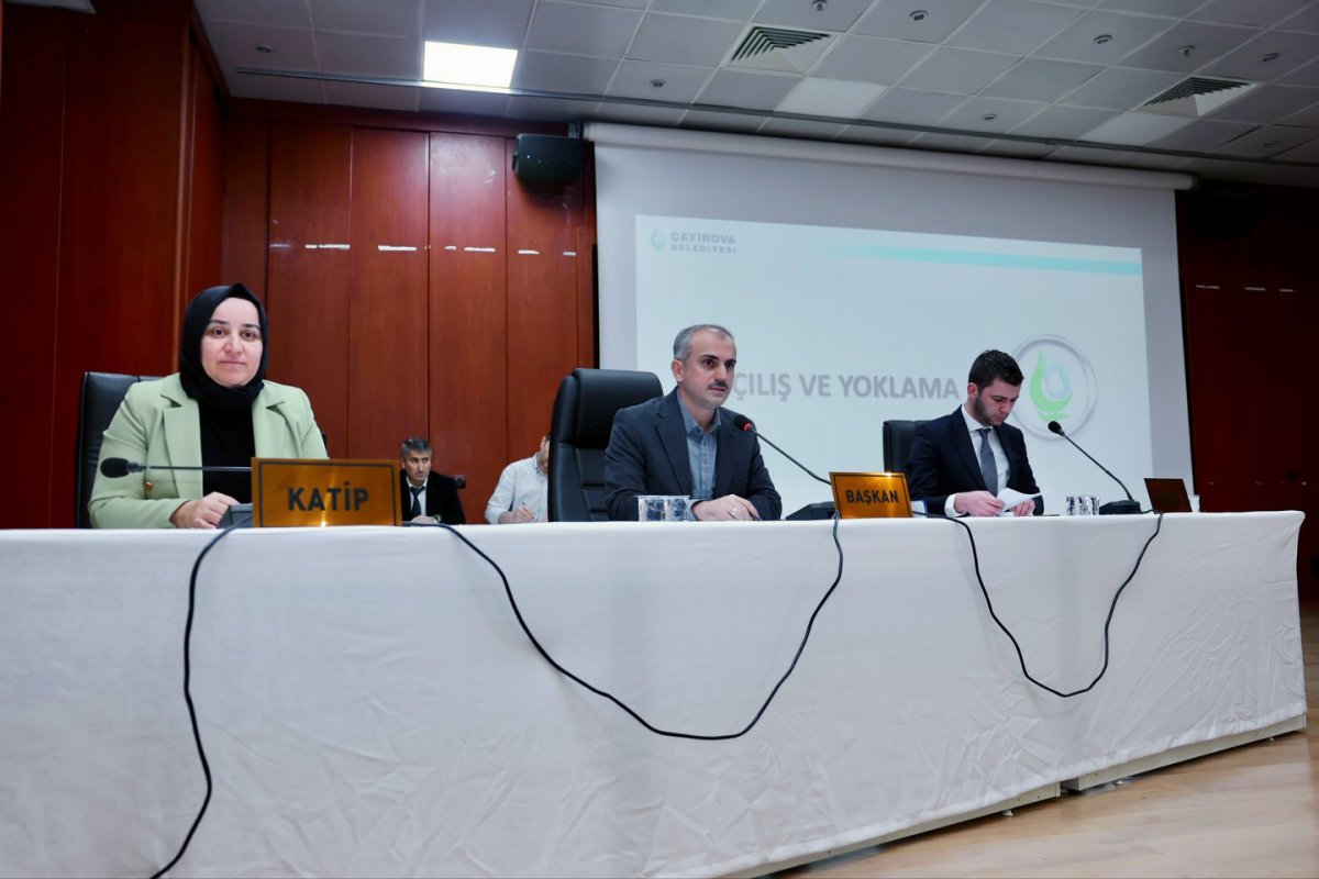 Çayırova’da yılın son meclis toplantısı yapıldı