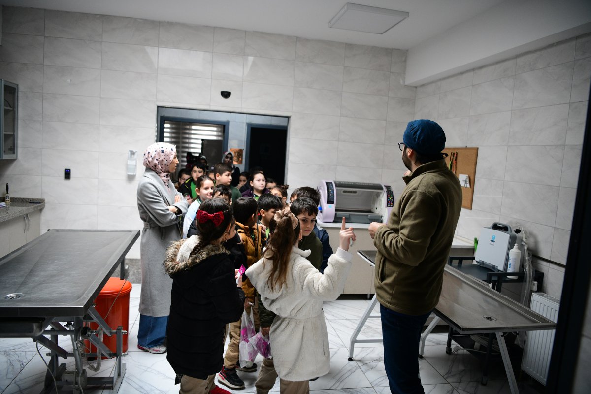 Çayırovalı miniklerden, can dostlarımıza ziyaret