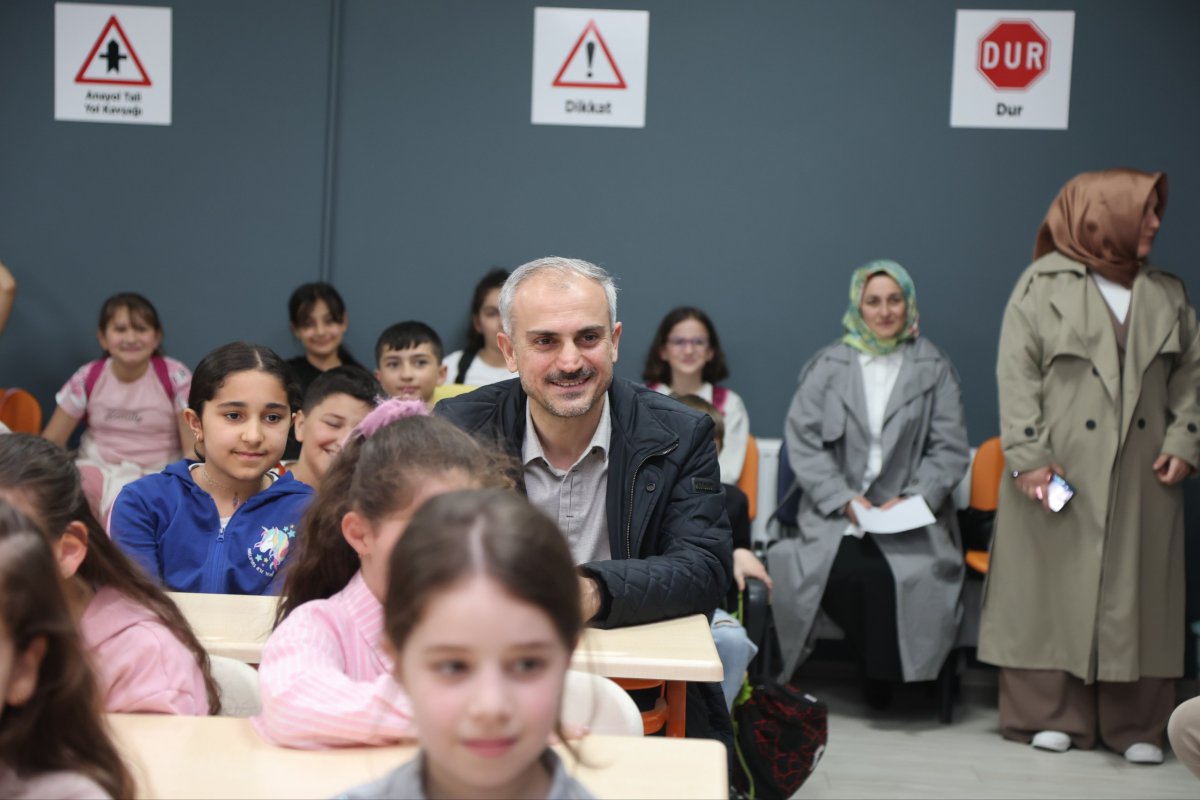 Çiftçi, Çayırovalı miniklerle, Trafik Eğitim Parkı’nda buluştu