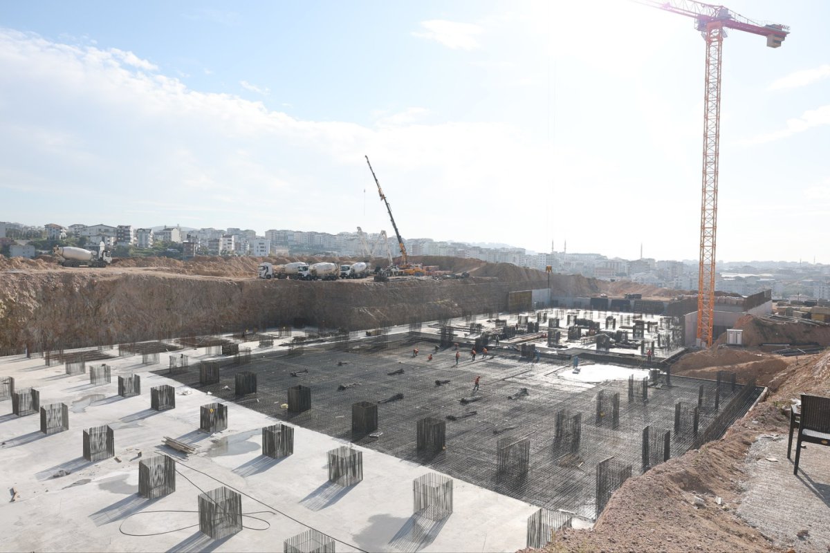 Çiftçi, “Bir şehrin hayali yükseliyor”