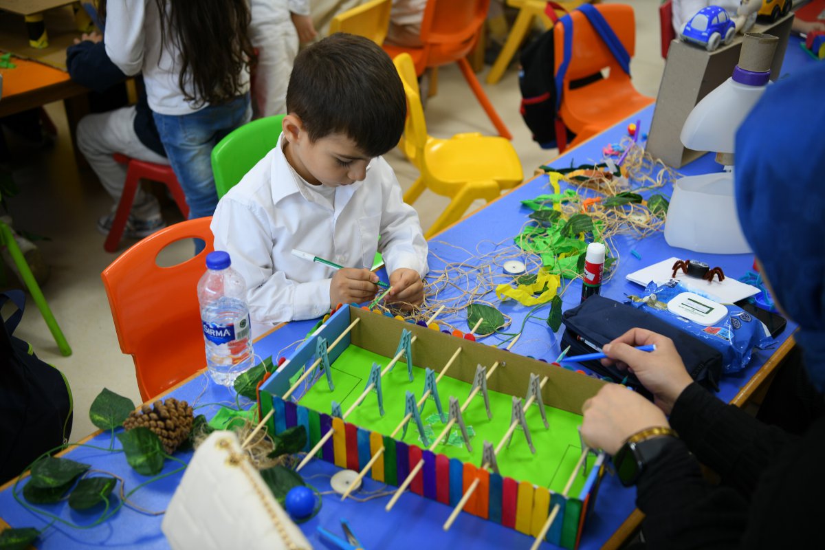 Çayırovalı minikler, geri dönüşüme katkı sağladı