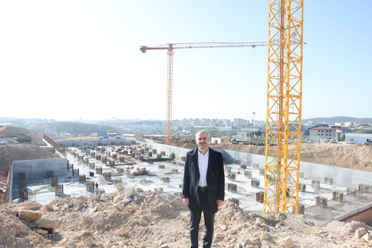 Çiftçi, “Hastane inşaatı hızla devam ediyor”