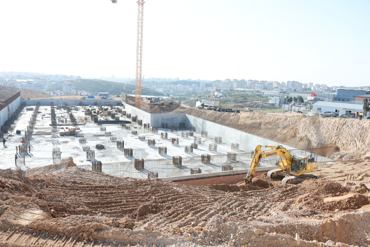 Çiftçi, “Hastane inşaatı hızla devam ediyor”